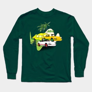 ADA: PORSCHE BENEATH THE PALM TREES Long Sleeve T-Shirt